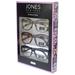 Jones New York Womens 3-pc. Square Reading Glasses Set