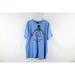 Ralph Lauren Shirts | Nos Vtg 90s Ralph Lauren Mens Large Spell Out Center Logo Short Sleeve T-Shirt | Color: Blue | Size: L