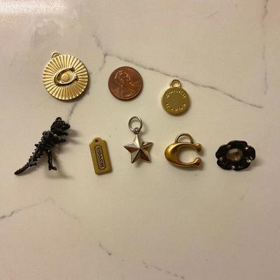 Coach Jewelry | Lot Rare And Limited Edition Coach Jewelry Charms 3 | Color: Gold/Silver | Size: Os