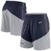 Men's Nike Navy/Gray Dallas Cowboys Sideline Primary Lockup Performance Shorts