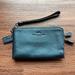 Coach Bags | Coach Wristlet | Color: Blue | Size: L 6.25 Inches X H 4 Inches X W 1.2 Inches