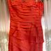 Jessica Simpson Dresses | Jessica Simpson Strapless Ruffle Evening Dress. | Color: Orange | Size: 8