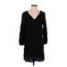 Old Navy Casual Dress - Shift: Black Solid Dresses - Women's Size Small