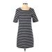 Gap Casual Dress - Shift: Blue Print Dresses - Women's Size Small