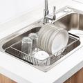 Captive Gala Kitchen Stainless Steel In Sink Dish Tray Stainless Steel in Gray | 4.52 H x 13.58 W x 9.84 D in | Wayfair DQY7454SIF39GND5