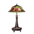 "31"" High Tiffany Rosebush Table Lamp - Meyda Lighting 71388"