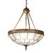 "19""Wide Vincent Honeycomb 3 Light Ceiling Pendant - Meyda Lighting 198784"