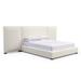 Tandem Arbor Prospect Extended Panel Upholstered Bed Linen | 52 H x 143.5 W x 88.5 D in | Wayfair 111-11-QUE-23-ST-KL-AL-DB