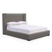 Tandem Arbor Roxborough Shelter Upholstered Bed Upholstered, Leather | 52 H x 87.5 W x 92.5 D in | Wayfair 110-11-KNG-15-ST-DL-GH-NT