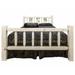 Loon Peak® Homestead Collection Pine Bed Wood in Brown/Green/White | 47 H x 76 W x 87 D in | Wayfair D86C099E484B4A6A8B6991038C3DE1D7