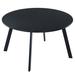 Latitude Run® Steel Outdoor Coffee Table Metal in Black | 15.75 H x 27.5 W x 27.5 D in | Wayfair 7A1521158C5C432E8EE12856B4C7BF3D