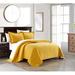 Red Barrel Studio® Cotton Blend Quilt Set Microfiber in Yellow | King Quilt + 6 Additional Pieces | Wayfair F2426E71B88046FA901369BE0015ED8D