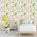 Zoomie Kids Farolt 10.5' L x 24" W Peel & Stick Wallpaper Roll Vinyl, Latex in Brown/White | 24 W in | Wayfair 8CD49F2308C2460EAF123D2366F132FC