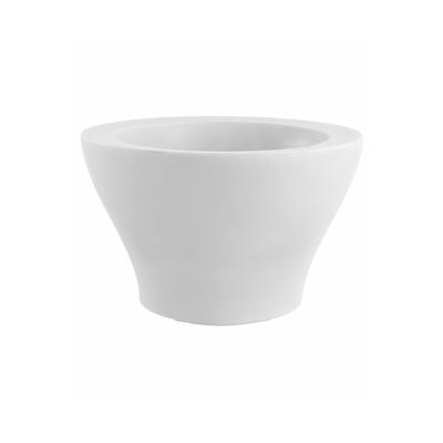 Vondom »CENTRO« Alto Outdoor Pflanzengefäß 18x12 cm / White / Lackiert Hochglanz