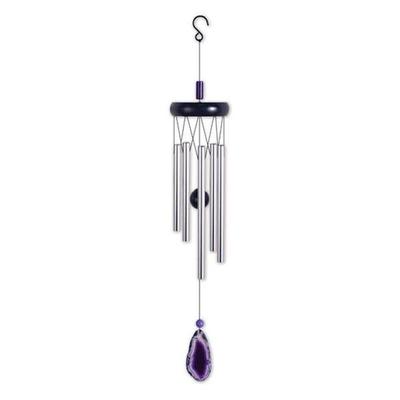 Sunset Vista Designs 086152 - Purple Agate Chime 20" (93258) Lawn and Garden Wind Chimes