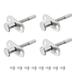 Plunger Latches Spring-loaded Stainless Steel 6mm Head 60mm Total Length , 4pcs - 6mm Head Dia 60mm Length, 4pcs