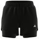 adidas - Women's Min 2in1 Shorts - Laufshorts Gr XL schwarz