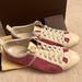 Louis Vuitton Shoes | Authentic Louis Vuitton Purple Suede Leather With White Trim Sneakers. Mint | Color: Purple/White | Size: 38.5eu