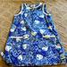 Lilly Pulitzer Dresses | Girls Lilly Pulitzer Fish Dress Size 5 | Color: Blue/White | Size: 5g