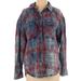 Free People Tops | Free People Long Sleeve Button-Down Shirt | Color: Blue/Red | Size: Xs