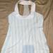 Lululemon Athletica Tops | Lululemon Womens Size 6 Workout Tank Top Blue And White Stripe | Color: Blue/White | Size: 6