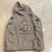 Disney Shirts & Tops | Kids Disney Fleece Embroidered Hoodie | Color: Gray | Size: Lb