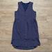 Madewell Dresses | Madewell - Women’s - Navy/White Polkadot Sleeveless Dress - Medium | Color: Blue/White | Size: M