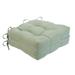 Chase Tufted Chair Seat Cushions by Achim Home Décor in Apple Green