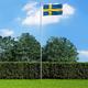 Flagge Schwedens 90 x 150 cm vidaXL958923