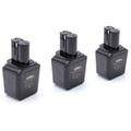 3 x NiMH Batteria 3000mAh (12V) compatibile con Utensile Elettrico Bosch Batteria 12 v Serie-GSB