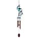 Sunset Vista Designs 412185 - 38" Solar Peacock Chime Wind Chime