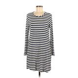 Alya Casual Dress: Blue Stripes Dresses - Women's Size Medium