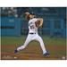 Dustin May Los Angeles Dodgers Autographed 16" x 20" Pitching with Hand Up Photograph