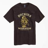 Dickies Men's Durable Work Cloth Graphic T-Shirt - Black Size XL (WSCS21)