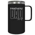Carolina Panthers Dad 18oz. Hustle Travel Mug