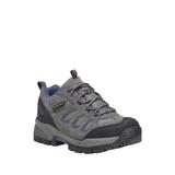 Wide Width Men's Propet Ridgewalker Low Men'S Hiking Shoes by Propet in Grey Blue (Size 11 1/2 W)