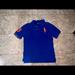 Polo By Ralph Lauren Shirts & Tops | Blue Button Up Polo By Ralph Lauren Shirt | Color: Blue/Orange | Size: L(14-16)