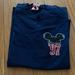 Disney Shirts | Disney Mens T-Shirt With Disneyland And Mickey Mouse Logo In The Back, Size :Xl | Color: Blue | Size: Xl