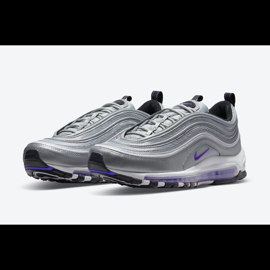 Nike Shoes | Girl’s/Women’s Nike Air Max 97. Size 4/6 | Color: Purple/Silver | Size: 6