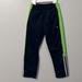 Adidas Bottoms | Adidas Boys 6 Navy/Lime Track Pants, Preloved | Color: Blue/Green | Size: 6b