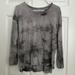 American Eagle Outfitters Tops | American Eagle Soft & Sexy Plush Gray Long-Sleeve Tee Size S | Color: Gray/Silver | Size: S