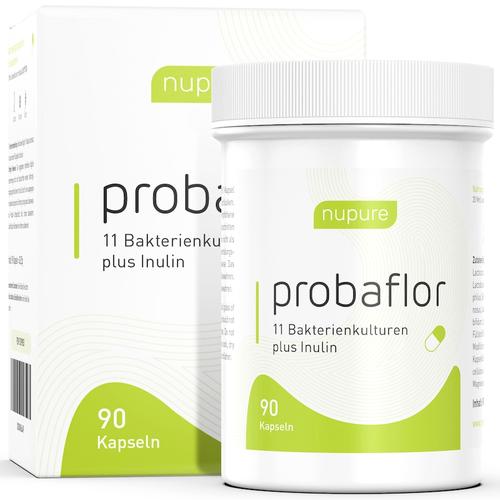 Nupure - probaflor Probiotika zur Darmsanierung Kapseln Darmflora & Probiotika