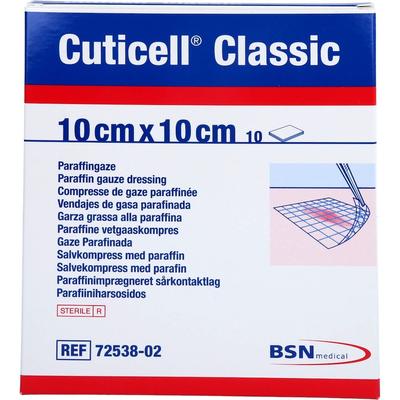 BSN medical - CUTICELL Classic Wundgaze 10x10 cm Erste Hilfe & Verbandsmaterial
