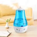 Ultrasonic Humidifier, 3L Air Humidifier Diffuser Mini Capacity Adjustable Cool Mist Mode Air Purifier Colorful LED Light for Spa Home Baby Room Bedroom Office - Breath Better with Clean & Fresh Air