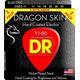 Dr Strings dse-2/11 Dragon Skin Clear COATED Nickel Plated Steel Electric Gitarre Saiten Value Pack