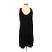 Old Navy Casual Dress - Shift Scoop Neck Sleeveless: Black Solid Dresses - Women's Size Small