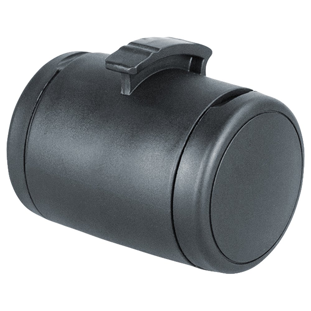 Guinzaglio avvolgibile a fettuccia flexi New Classic L, 8 m - Accessorio extra: Multibox, nero