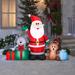 Airblown Inflatable Santa and Friends