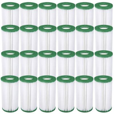 Coleman Type III, Type A/C 1000/1500 GPH Replacement Filter Cartridge (24 Pack) - 0.3