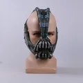 Bane Mask for Men Bat Dark Knight Horror Funny Latex Mask Halloween Costume Ball Bane Helmet